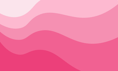 Overlapping pink business wave banner. flat pink gradient. wavy background, modern design