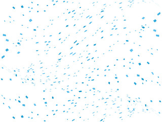 紙吹雪、m5水色、10波