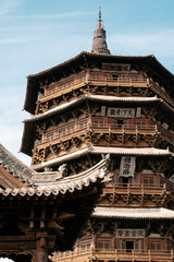 Pagoda of Fogong Temple showcases ancient Chinese wooden architecture