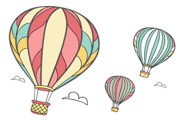 Fototapeta premium hot air balloon