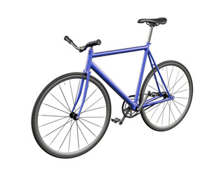 Obraz premium Vintage Road Bicycle isolated on white