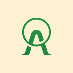 A modern green logo combining A with a circle.