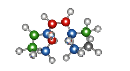 3d Model Of Complex Organic Molecule