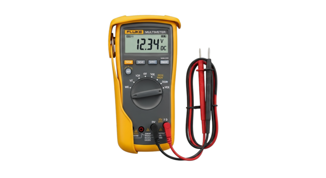 Fluke Multimeter Digital Voltmeter For Electrical Testing