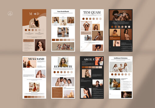 Brand Mood Board Template