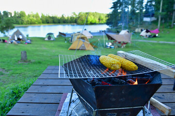 バーベキューコンロ