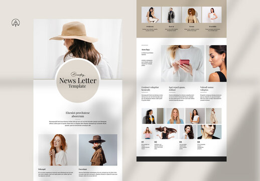 Branding News Letter Template