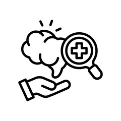 Forensic Psychology line icon