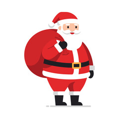 Vector illustration of a decorated Chrismast tree with presents, a festive symbol for the Christmas and New Years holiday season celebration.