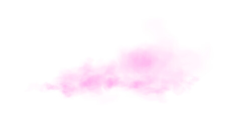 Light Pink Smoke PNG Transparent Cloud Effect with Soft Mist and Vapor Texture