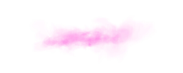 Light Pink Smoke PNG Transparent Cloud Effect with Soft Mist and Vapor Texture