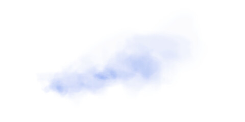 Light Blue Smoke Transparent Cloud Effect with Soft Mist and Vapor Texture