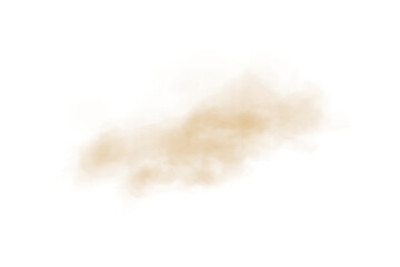 Fototapeta premium Light Gold Smoke Transparent Cloud Effect with Soft Mist and Vapor Texture