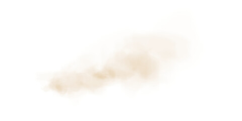 Light Gold Smoke Transparent Cloud Effect with Soft Mist and Vapor Texture