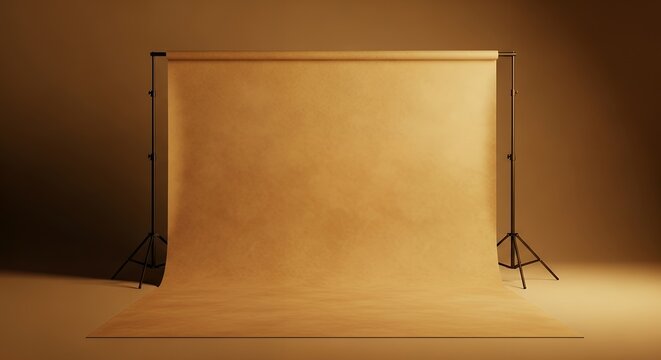 A cyclorama photography backdrop with a paper roll supported by stands studio background studio backdrop studio background photo studio paper background