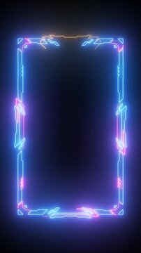 abstract blue light effect green screen background
