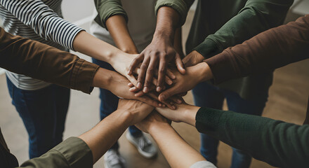 Team spirit is a necessity during any work in diversity