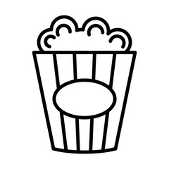 Popcorn icon design