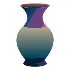 a-striking-silhouette-  vector design of-a-ceramic-vase-against-a-.eps