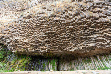 Symphony of the Stones near Garni , Armenia