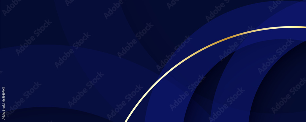 Poster abstract blue background with glowing lines and light texture design