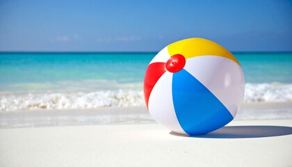 beach ball on the beach