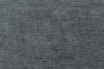 Dark gray fabric texture close up background material