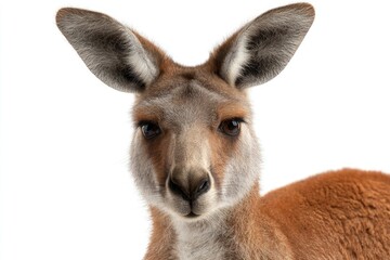 kangaroo isolated on white background