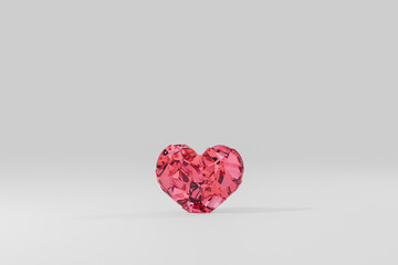 ガラスのハートが壊れる