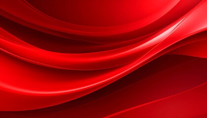 Red Abstract Wave Background. (1)