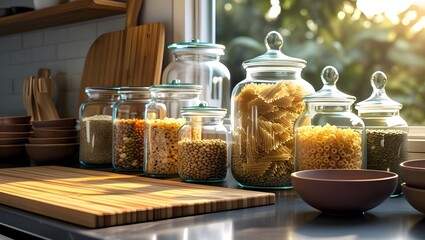 Sustainable Zero Waste Pantry Organization