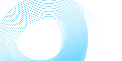 Abstract blue and white curve background. Simple graphic design. Modern elements.