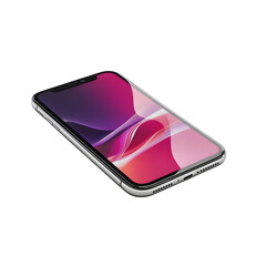 Sleek Smartphone with Edge-to-Edge Display - Modern Technology Concept