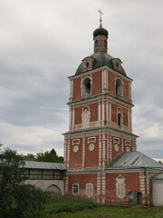Obraz premium bell tower of the Church of the Epiphany in Pereslavl-Zalessky