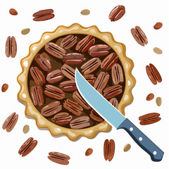 Delicious dark chocolate chip cookies, coffee beans, and gourmet sweet cocoa treats