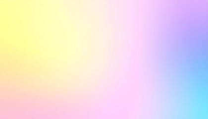 Obraz premium Soft pastel gradient background.