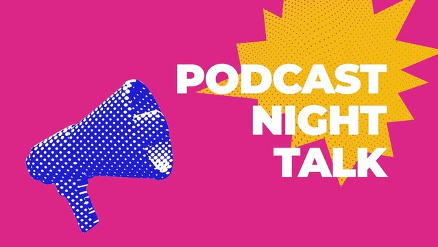 Halftone Intro For Podcast Show