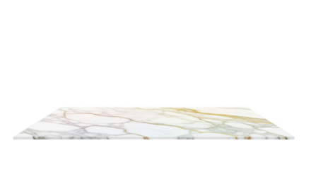 Elegant marble surface on black backdrop for product display and presentation