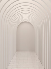 Fototapeta premium Product presentation scene background 3d render