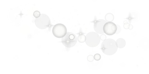 Grey Transparent Bokeh Light Background with Soft Blur and Holiday Sparkle for Elegant Abstract Design