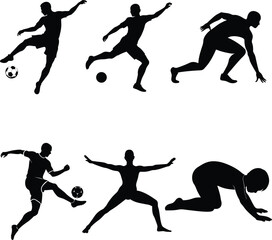 vector silhouettes of people