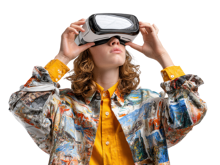 young woman with snowboard