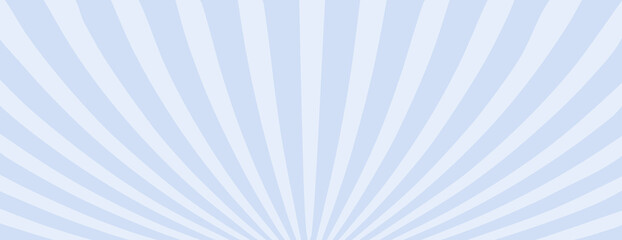 Simple striped vector background with rays