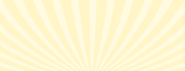 Simple striped vector background with rays
