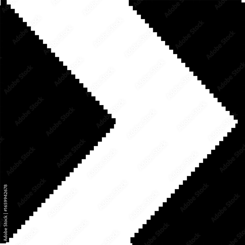 Poster square pixel geometric shapes. design digital element