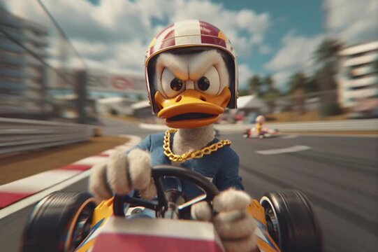 Duck Racing Car Imágenes de Duck Race: descubre bancos de fotos, ilustraciones ...