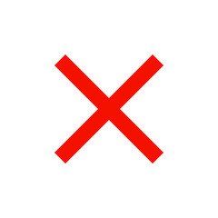 red cross mark