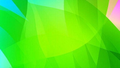 Abstract vibrant polygon shapes