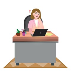 a person working at an elegant office desk