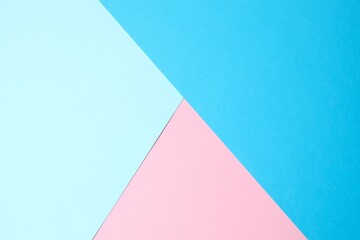 Colorful pastel paper stacks background.